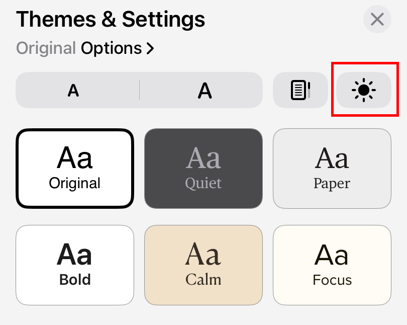 Apple Books Dark Mode 