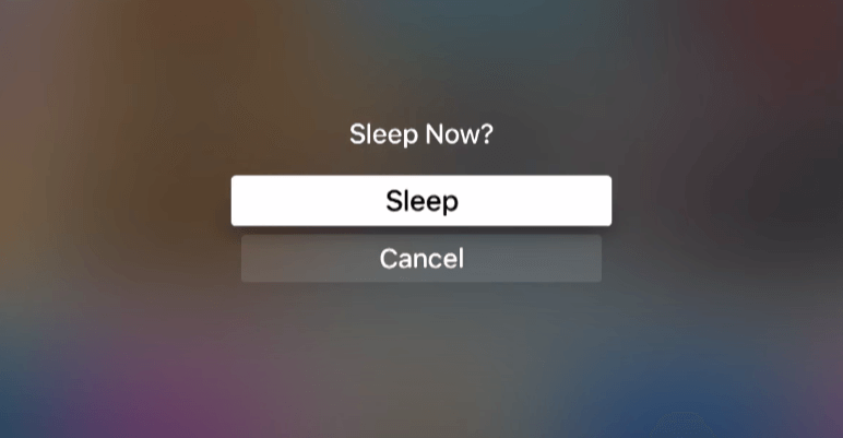 Apple TV Sleep Timer