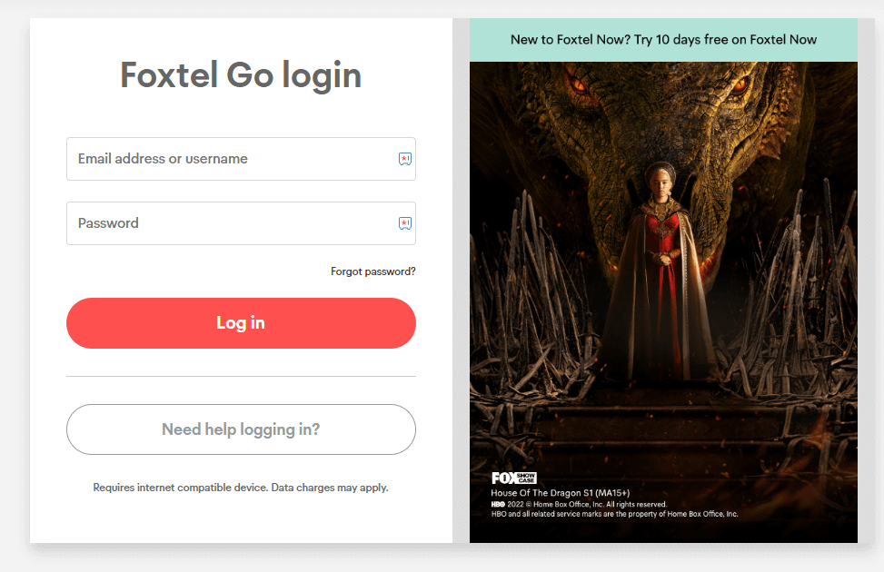 How to Chromecast Foxtel Go