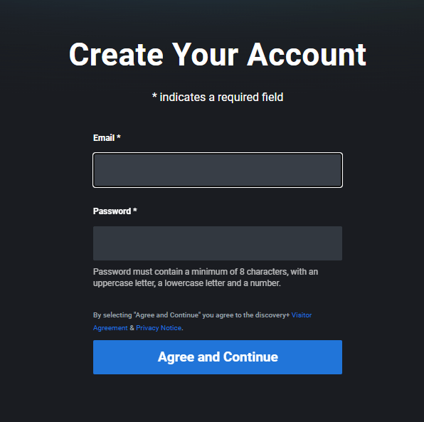 Enter Email ID and Password