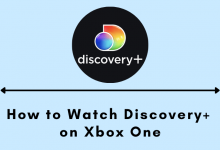 Discovery Plus on Xbox One