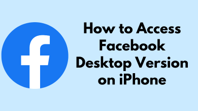 How to Access Facebook Desktop Version on iPhone
