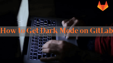 How to enable dark mode on GitLab