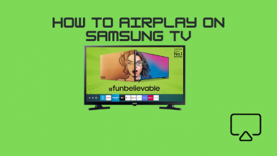 How to Airplay on Samsung TV