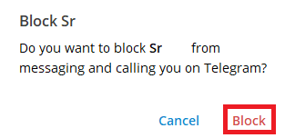 How to Block Someone on Telegram