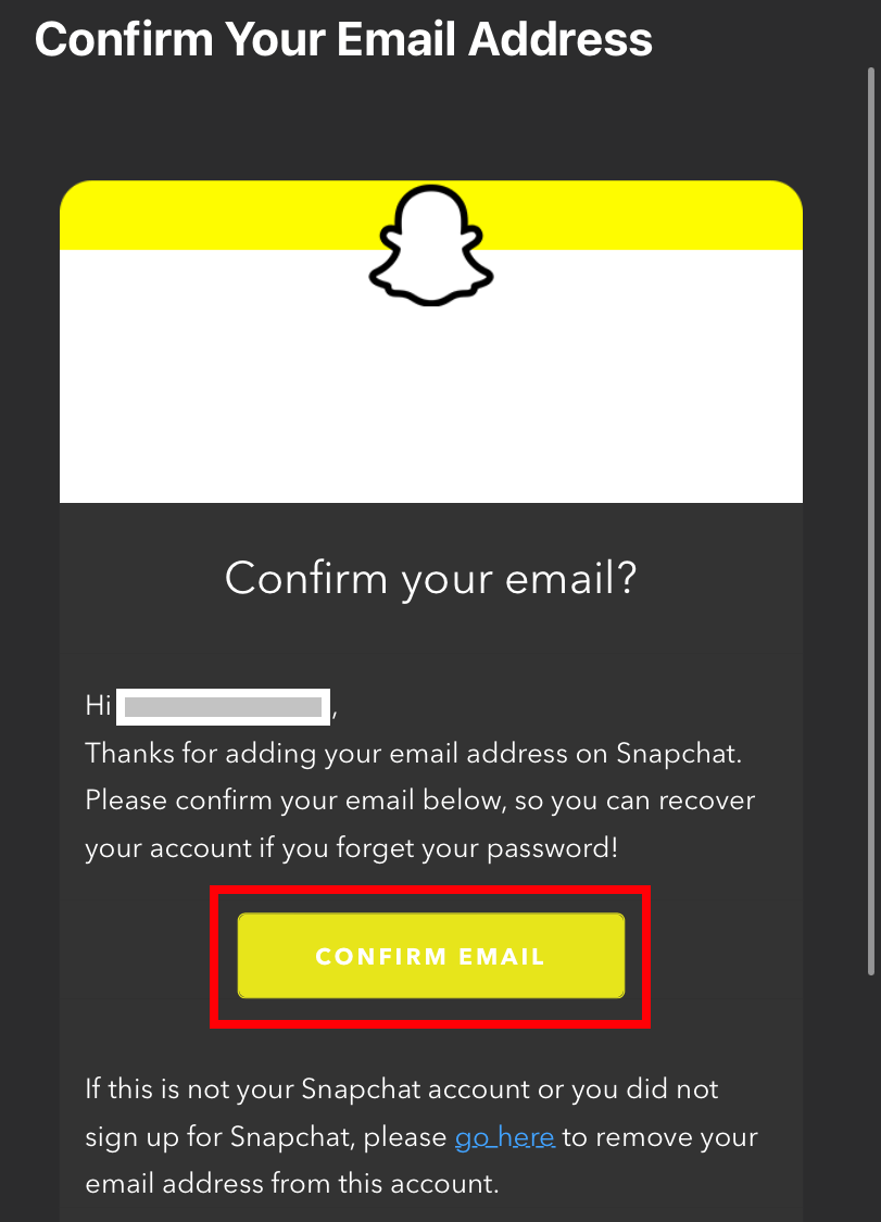 How to Change Email on Snapchat