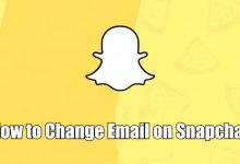 How to Change Email on Snapchat