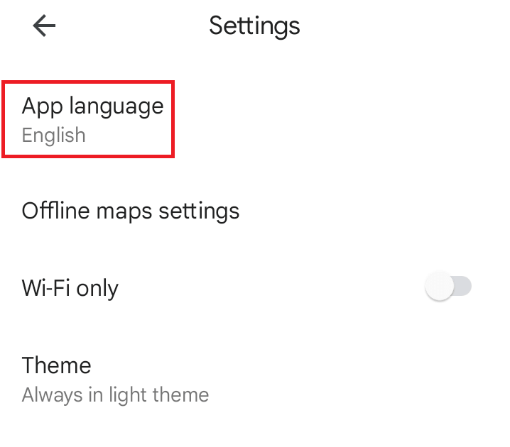 How to Change Language on Google Maps