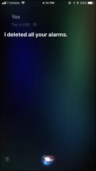 Delete All Alarms on iPhone