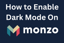 How to Enable Dark Mode On Monzo
