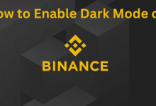 How to Enable Dark Mode on Binance
