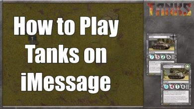 How to Play Tanks on iMessage