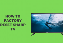 How to Factory Reset Sharp TV