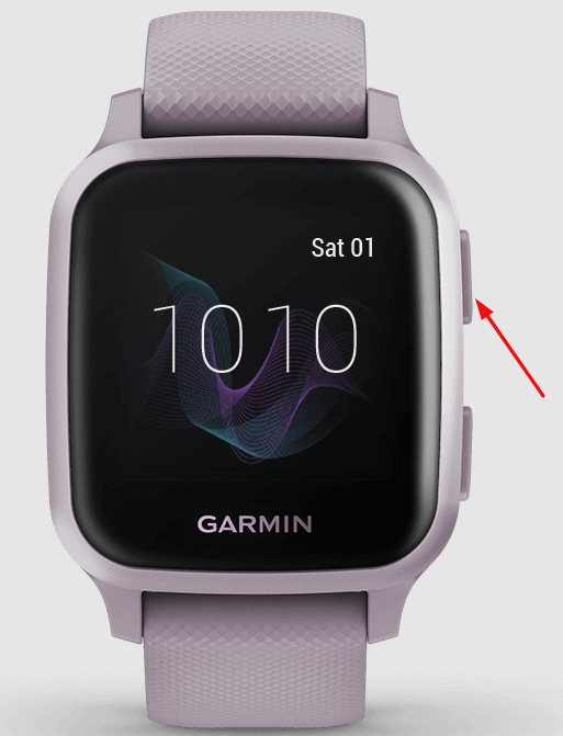 Restart Garmin watch