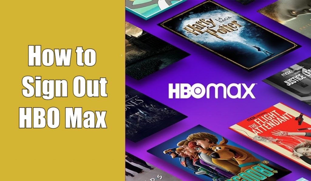 How to Sign Out HBO Max
