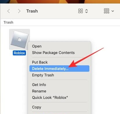 How to Update Roblox on Mac -click Delete Immediately 