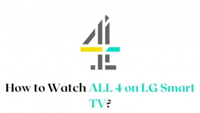 All 4 on LG Smart TV