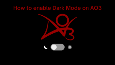 How to enable Dark Mode on AO3