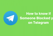 How to know if Someone Blocked you on Telegram