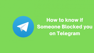 How to know if Someone Blocked you on Telegram