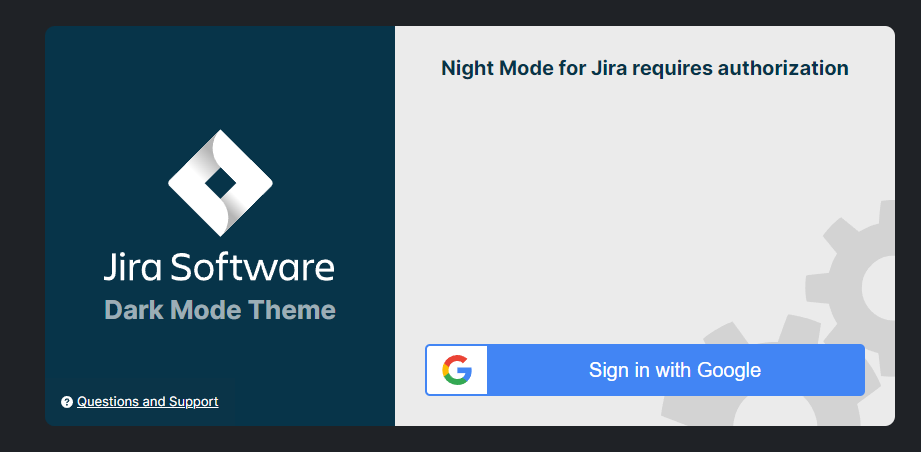 Jira Dark Mode