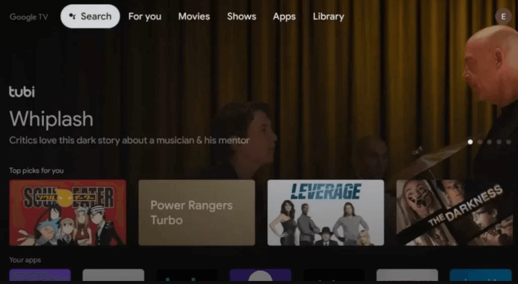 Search for Max in the App Store of Hisense Google TV