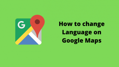 How to change Language on Google Maps