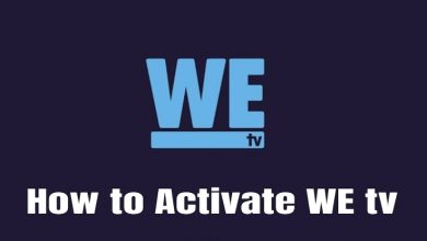 Activate WE tv