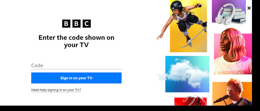 Select Sign in on your TV to activate BBC iPlayer on Firestick