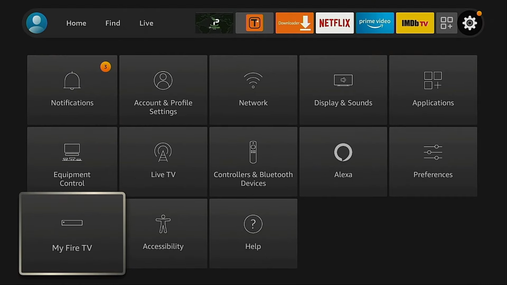 select My Fire TV