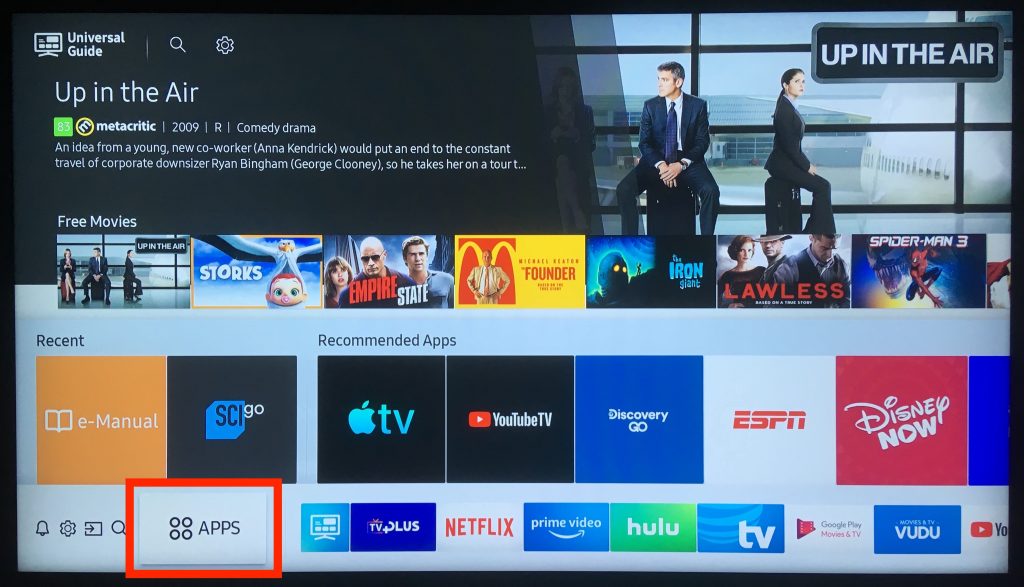 Install Fox Sports on Samsung TV
