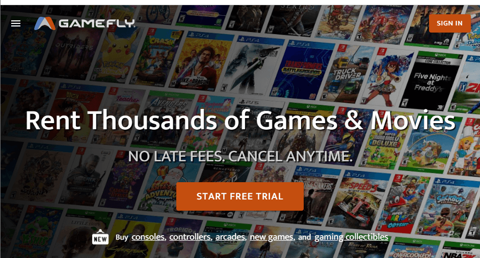 Gamefly Free Trial