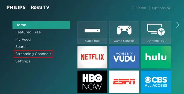 Install HBO Max on Philips Smart TV with Roku OS