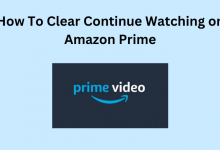 How To Clear Continue Watching on Amazon Prime