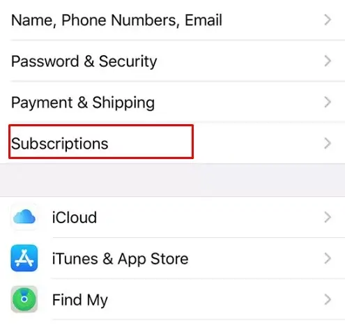 Cancel Pearson Plus Subscription on iOS or iPad