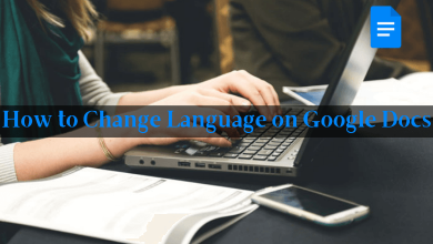 How to change language on Google Docs