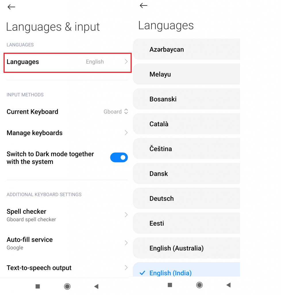 Change Language on Spotify on Android