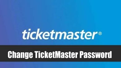 How to Change TicketMaster Password