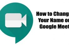 How to Change Your Name on Google Meet