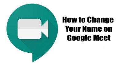 How to Change Your Name on Google Meet