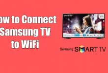 How to Connect Samsung TV to WiFi