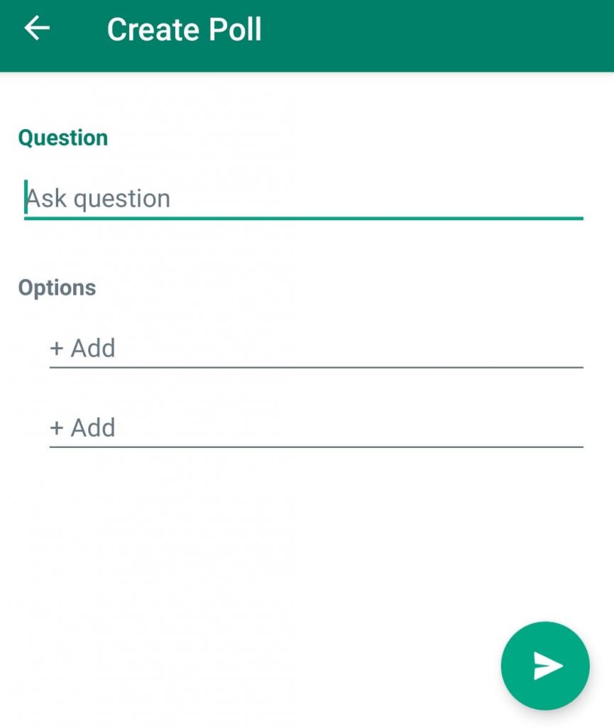 How to Create a Poll on WhatsApp