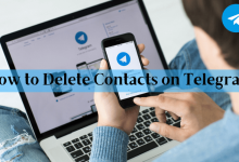 How to delete contacts on Telegram