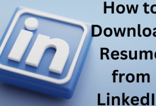 How to Download Resume from LinkedIn
