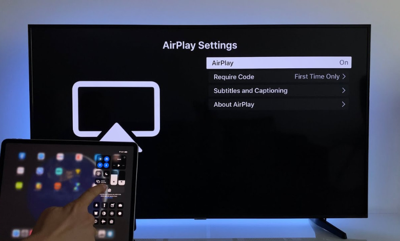 Enable AirPlay to stream BBC iPlayer on Samsung TV