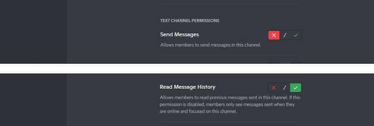 Make Rules Channels in Discord