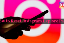 How to reset Instagram Explore page