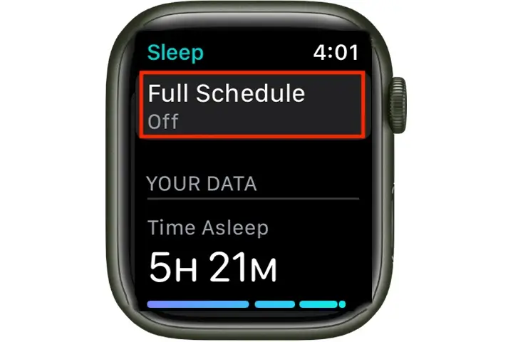 Track Sleep on Apple Watch