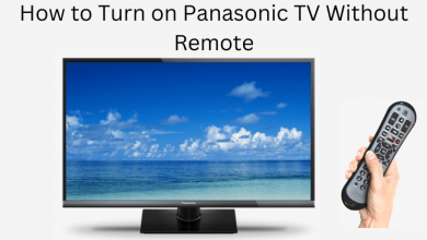 How to Turn on Panasonic TV Without Remote