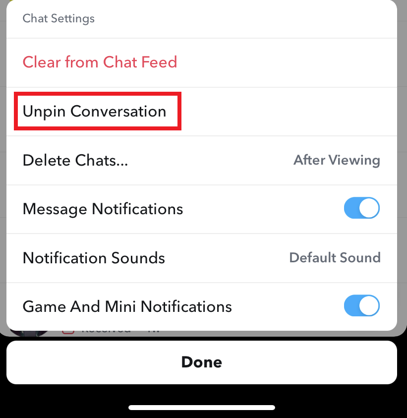 How to Unpin Someone on Snapchat